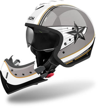 Airoh J 110 Command Helmet gold glitter