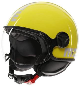 Momo FGTR Classic Jet Helmet E2206 Candy yellow/white