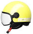 Momo FGTR Classic Jet Helmet E2206 Candy yellow/white
