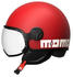 Momo FGTR Classic Jet Helmet E2206 matt red/white