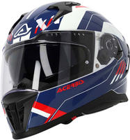 Acerbis 0026016.034.068, Acerbis X-Way Graphic Helm Weiss Rot Blau male