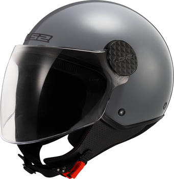 LS2 OF558 Sphere Lux II Solid Gloss Silver