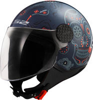 LS2 365587324L, LS2 OF558 Sphere Lux II Maxca Jethelm Blau Orange male