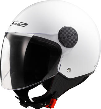LS2 OF558 Sphere II Solid Gloss White
