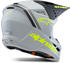 Alpinestars SM3 Youth Radium Helmet ECE06 grey/black/yellow fluo matte