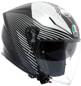 AGV K5 Jet Evo Control black matt/white