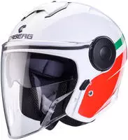 Caberg CA20055030-L, Caberg Soho Zephir Jethelm Weiss Pink Gr&uuml;n male