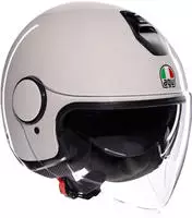 AGV 2118468001-002, AGV Eteres Materia Jethelm unisex Thermoplast wei&szlig;, XL