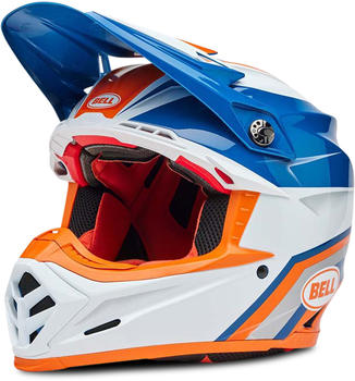 Bell Moto-9S Flex Merchant white/blue/orange