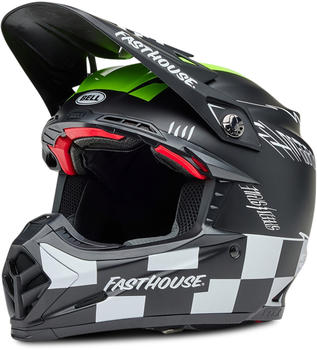 Bell Moto-9S Flex Fasthouse Smoke Bomb matt black