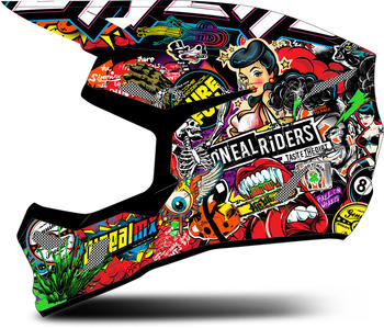 O'Neal 3SRS MX Helmet Kids V24 Crank black/multi