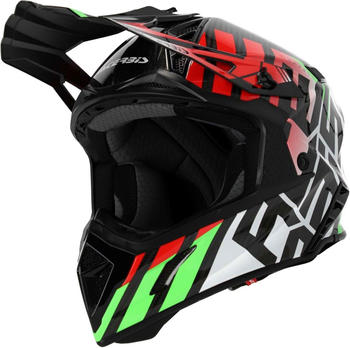 Acerbis Steel Carbon 22-06 Helmet (2023) green/red