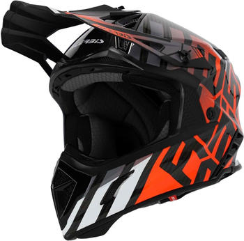 Acerbis Steel Carbon 22-06 Helmet (2023) black/orange fluo