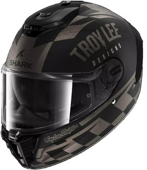 SHARK X TLD Spartan RS Raceshop Troy Lee matt black/silver