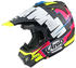 Battle matt black/white/yellow/red