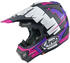 Battle matt black/white/purple/pink