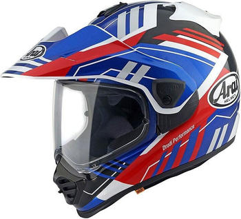 Arai Tour-X5 Trail matt black/white/blue/red