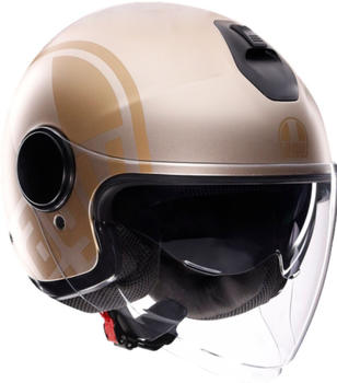 AGV Eteres Sirolo matt white/gold