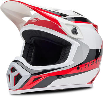 Bell MX-9 MIPS Rift white/red