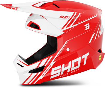 Shot Race Sprint Mips Red Glossy