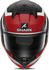 SHARK D-Skwal 3 Firstlap matt black/red/green