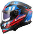LS2 FF811 Vector II Carbon Tantic red/blue