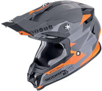 Scorpion A0035364S, Scorpion VX-16 Evo Rod Crosshelm unisex Thermoplast grau, S