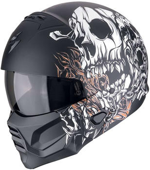 Scorpion EXO-Combat II Genesis matt black/white/gold
