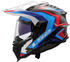LS2 MX701 Explorer Carbon Frontier II blue/red/white