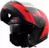 LS2 FF908 Strobe II Monza matt black/red