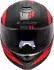 LS2 FF908 Strobe II Monza matt black/red