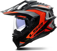 LS2 4670164503XL, LS2 MX701 Explorer Carbon Frontier II Motocross Helm Carbon Orange