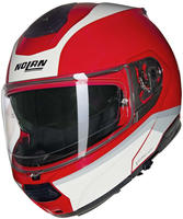 Nolan N160007243457, Nolan N100-6 Incognito Klapphelm unisex Futter rot, XS