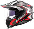 LS2 MX701 Explorer Carbon Frontier II black/grey/red