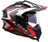 LS2 MX701 Explorer Carbon Frontier II black/grey/red