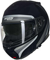 Nolan N160008423496, Nolan N100-6 Assoluto 349, Klapphelm - Schwarz/Grau/Hellgrau -