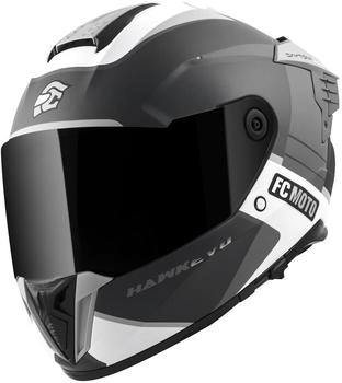 FC-Moto Hawk EVO-X schwarz/grau/weiß