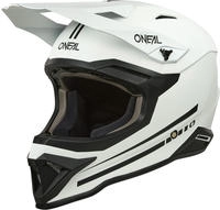 ONeal 0634-283, ONeal 1SRS Solid S25, Motocrosshelm - Matt Wei&szlig;/Schwarz - M