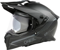 Oneal A-SRS Solid Motocross Helm, schwarz, Gr&ouml;&szlig;e S f&uuml;r M&auml;nner