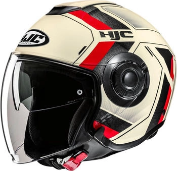 HJC i40N Velu schwarz/rot/beige