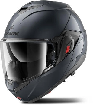 SHARK OXO Blank Gun Metal dark grey