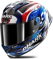 Shark HE1050E-WKB-M, Shark Aeron GP FIM Replica Zarco Signature Carbon Helm...