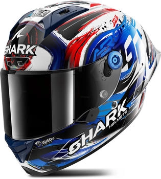 SHARK Aeron GP FIM Racing Replica Signature black/white/blue/red