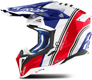 Airoh Aviator 3 Hima White/Red/Blue