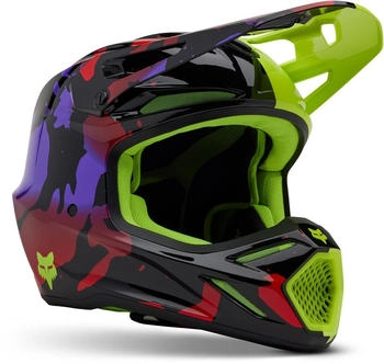 Fox V3 Throttle MIPS gelb