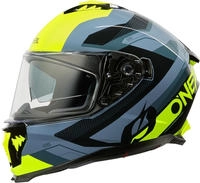 ONeal 0702-141, ONeal Challenger Exo S25, Integralhelm - Matt Schwarz/Grau/Neon-Gelb