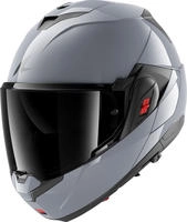 Shark HE8702ES05XS, Shark OXO Dark Shadow, Modularhelm - Grau - XS