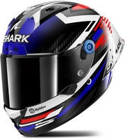 Shark HE1020-DBR-S, Shark Aeron Gp Fim Racing #1 Firstlap Full Face Helmet Schwarz S