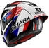 SHARK Aeron GP FIM Firstlap Carbon white/blue/red