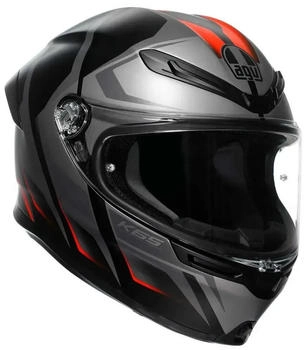 AGV K6 S Karve matt black/grey/red